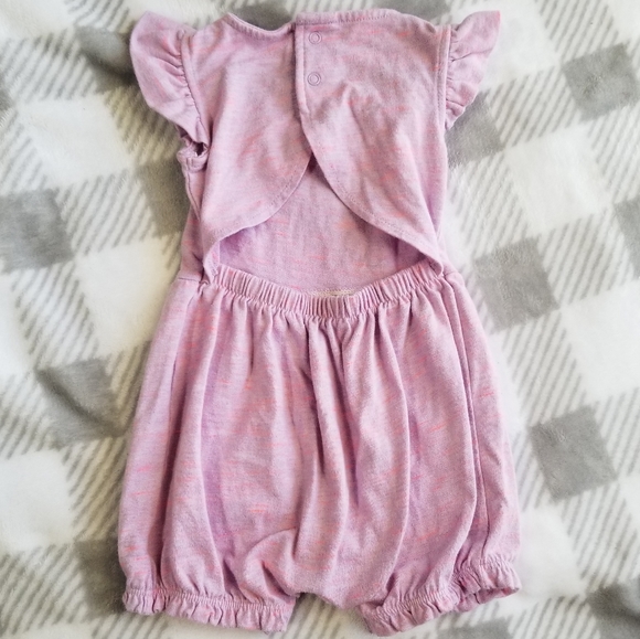 Cat & Jack Flamingo Back-Out Outfit 3-6M - Picture 3 of 8